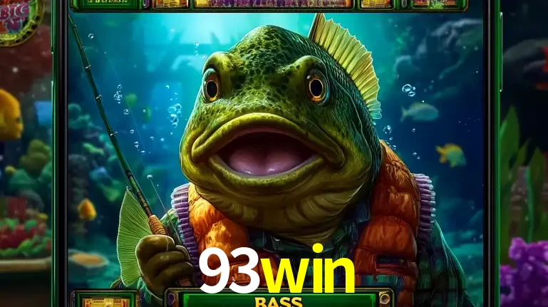 Personagem de peixe pescador do popular jogo de slot com tema de pescaria, uma das emocionantes opções de caça-níqueis para jogar e ganhar no cassino 93win.